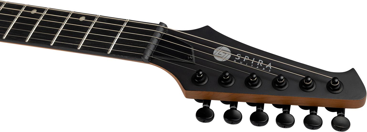 SPIRA Guitars T-400 MBK Satin Black