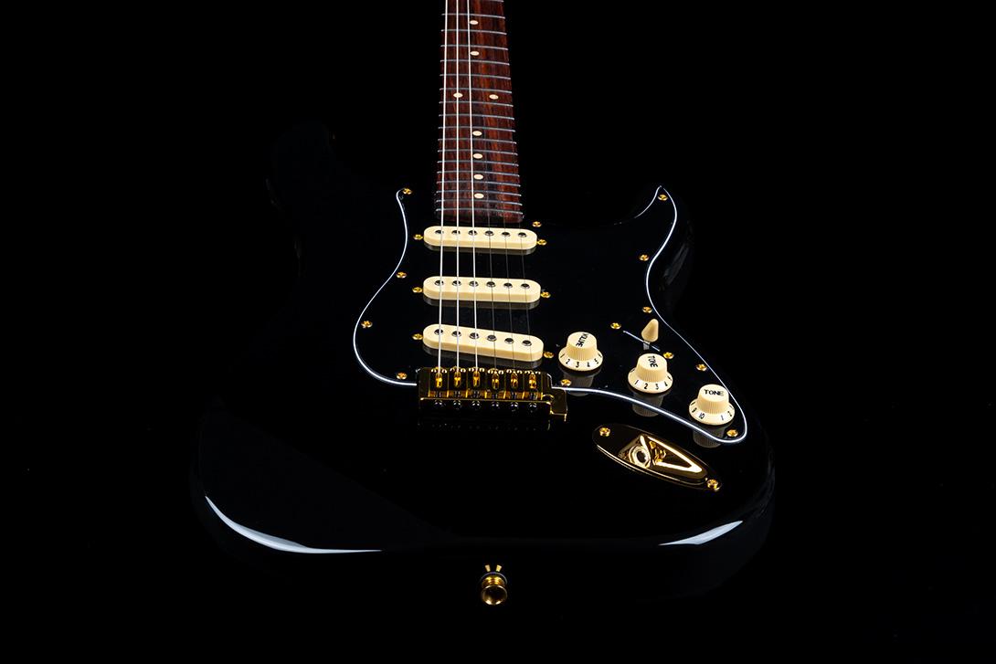 Jet Guitars JS-380 Black Gold