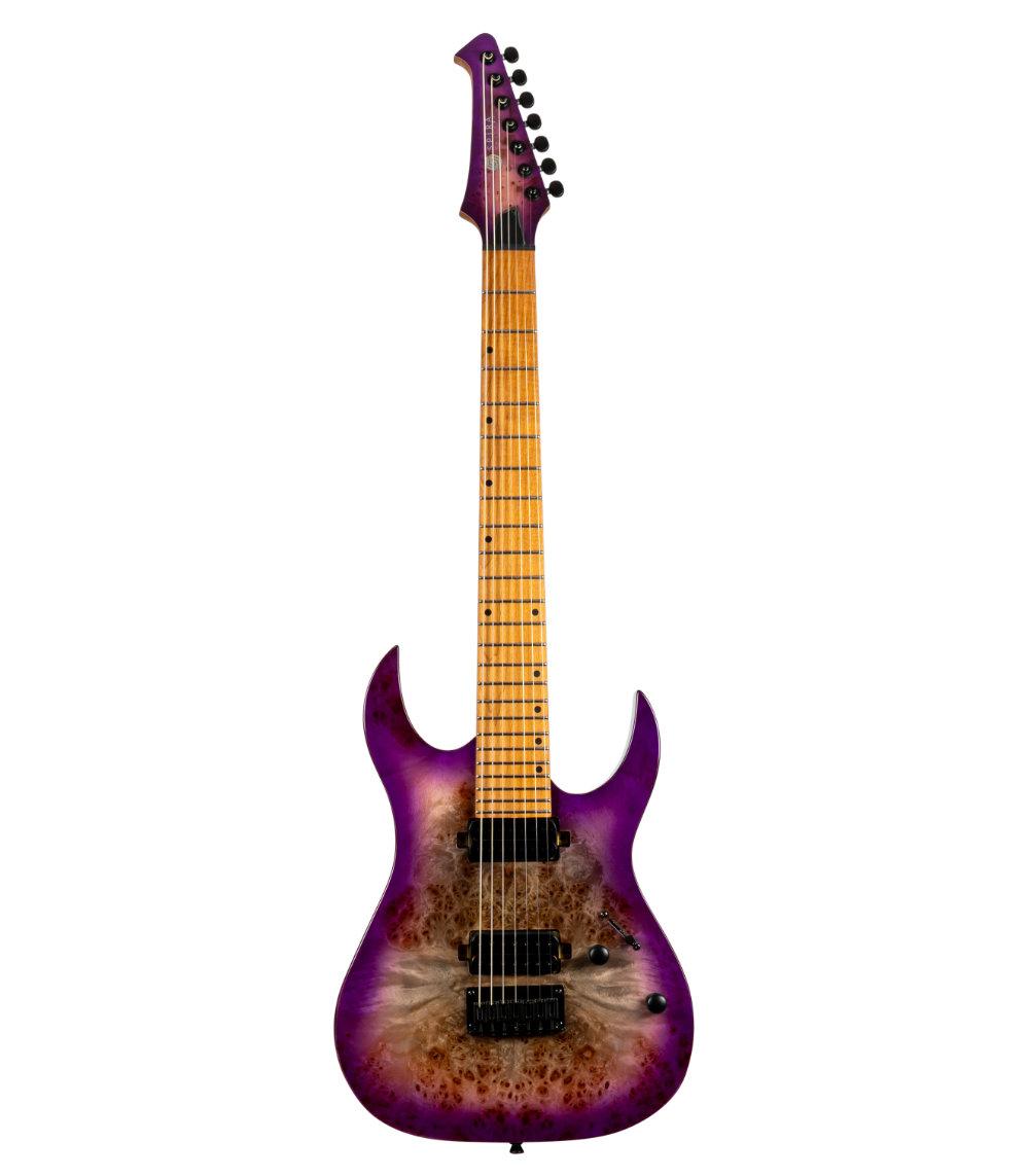 SPIRA Guitars S-457 TPP Transparent Purple
