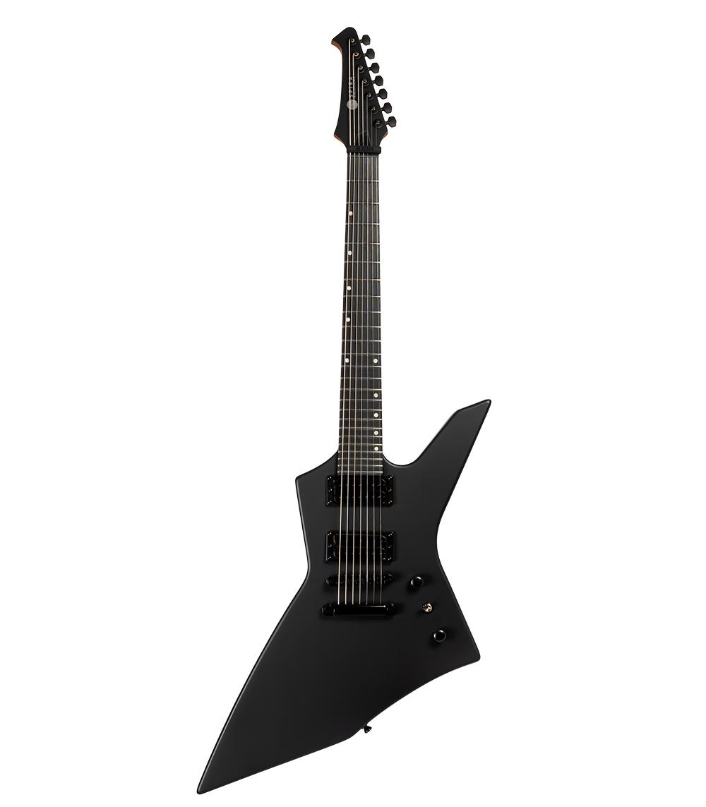 SPIRA Guitars X-407 MBK Satin Black