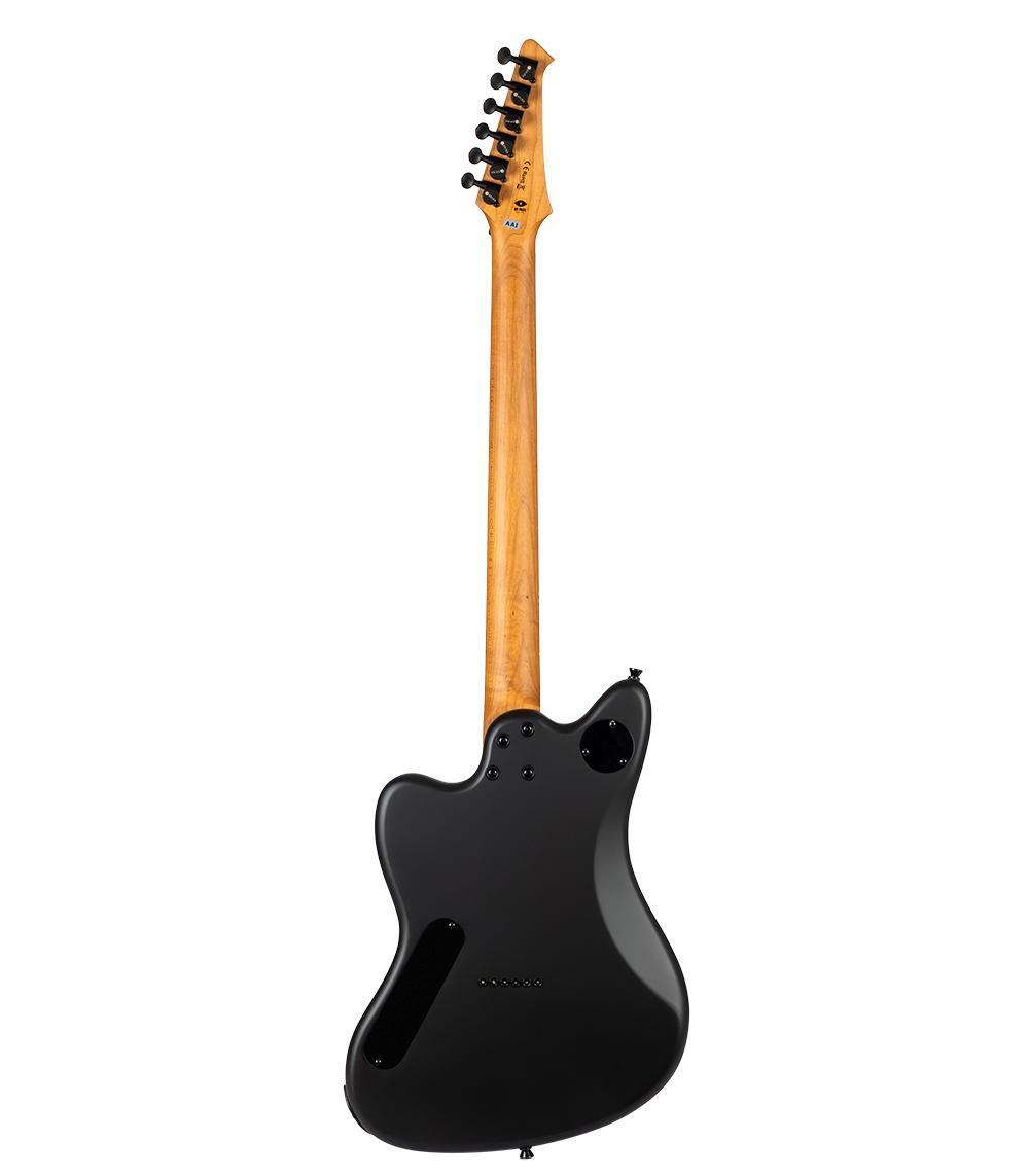 SPIRA Guitars J-400 MBK Baritone Satin Black