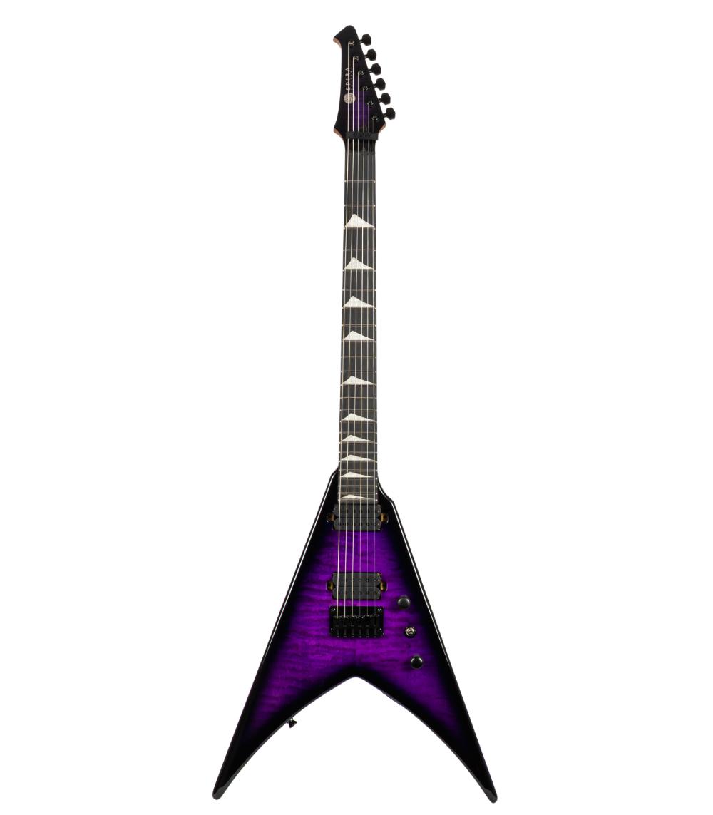 SPIRA Guitars V-500 TPP E Transparent Purple