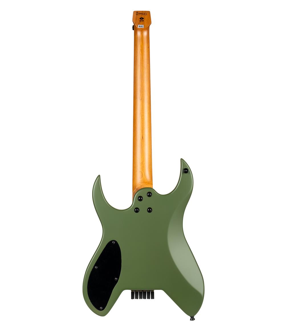 SPIRA Guitars S-400 Headless MGR Satin Green